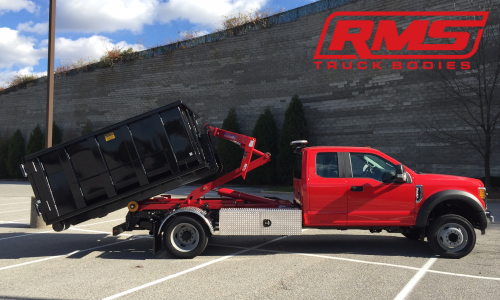 RMS Truck Bodies Stellar Flet with Container on F-550