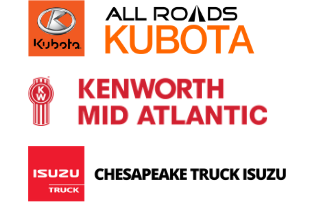 All Roads Kubota, Kenworth Mid Atlantic, and Chesapeake Truck Isuzu now in Bel Air, Maryland